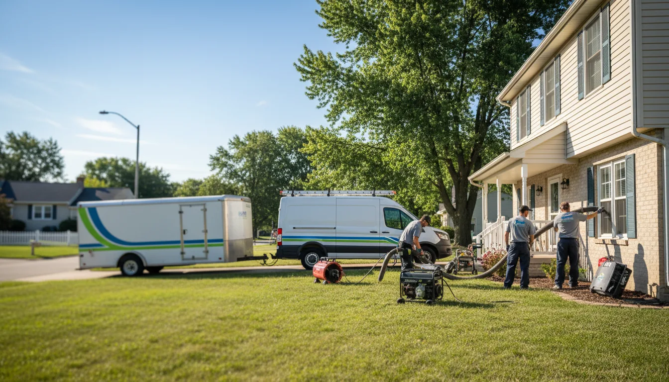 Flooded Basement Restoration And Cleanup With Repair in Deer River, MN near me